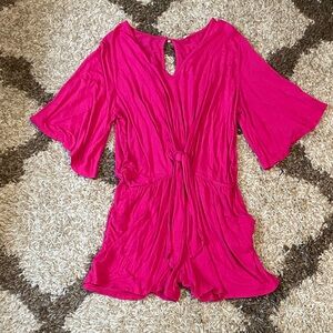 Pink romper